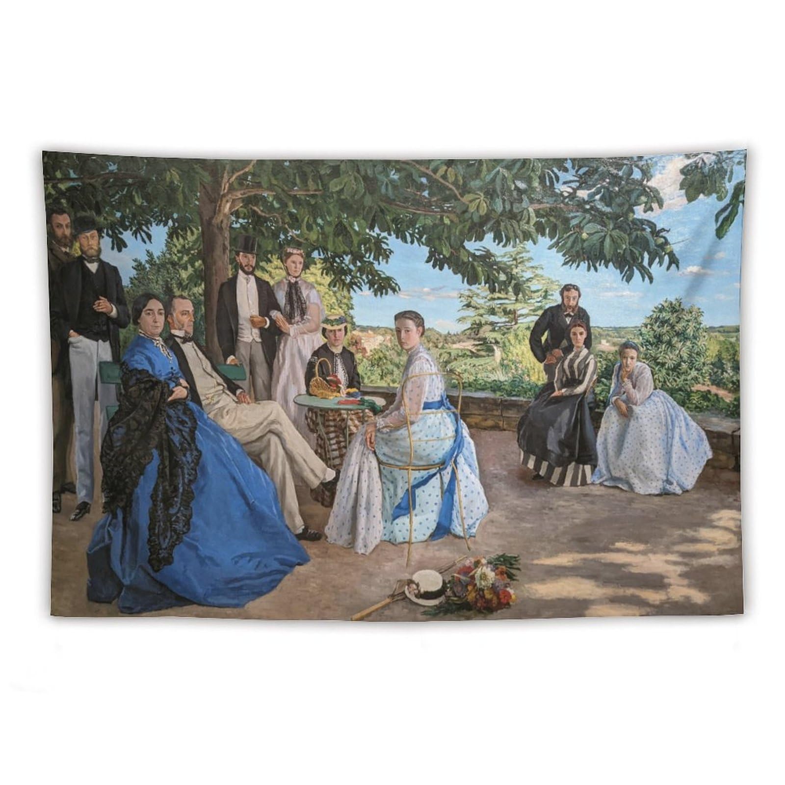 Amazon.com: Frederic Bazille Family Reunion World Famous Painting
